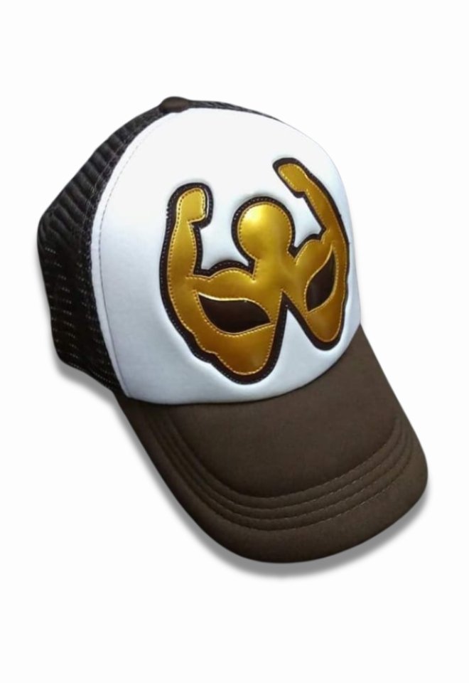 14 GORRA MASCARA BRAZO DE ORO - Imagen 1