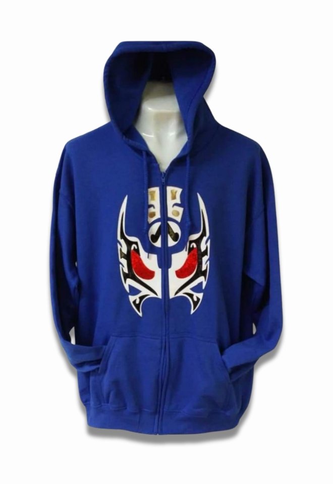 37 SUDADERA MASCARA ULTIMO GUERRERO - Imagen 1