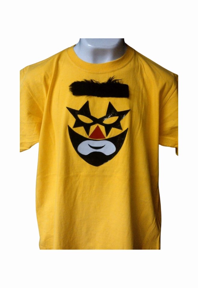 62 PLAYERA MASCARA SUPER MUÑECO - Imagen 1