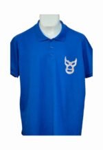 PLAYERA POLO MASCARA BLUE DEMON