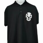PLAYERA POLO MASCARA ESPANTO