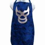 MANDIL MASCARA BLUE DEMON