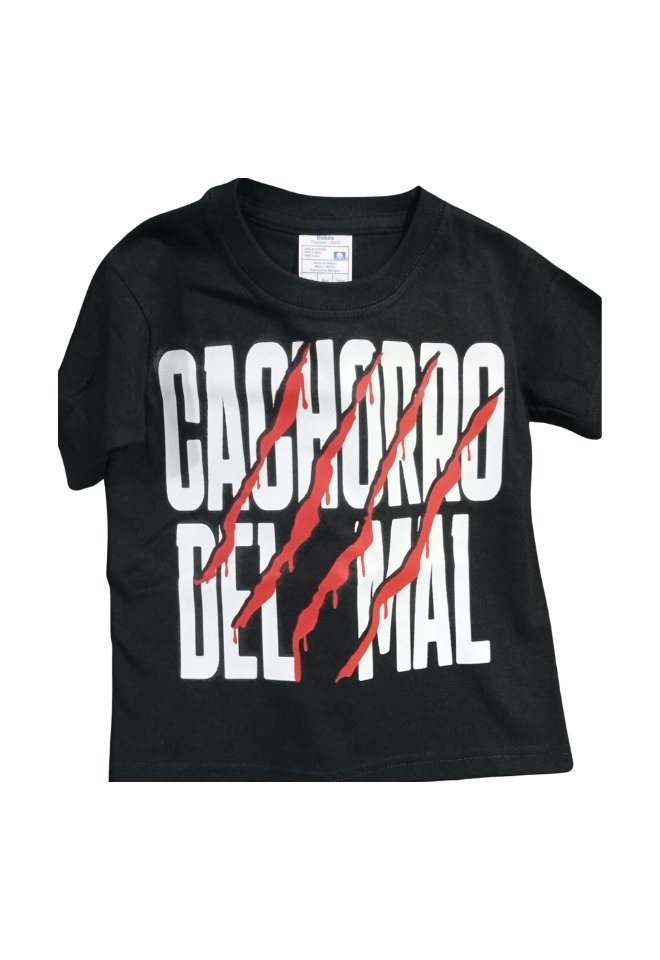 108 PLAYERA JUNIOR CACHORROS DE MAL - Imagen 1
