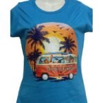 PLAYERA MUJER LEYENDAS EN COMBI