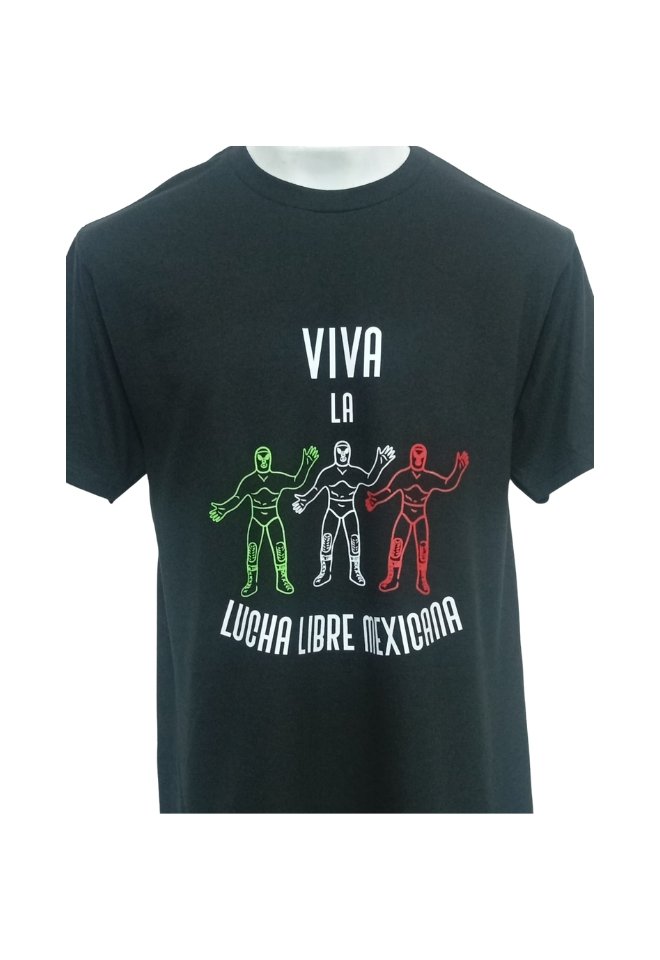 140 PLAYERA HOMBRE VIVA LUCHA LIBRE - Imagen 1