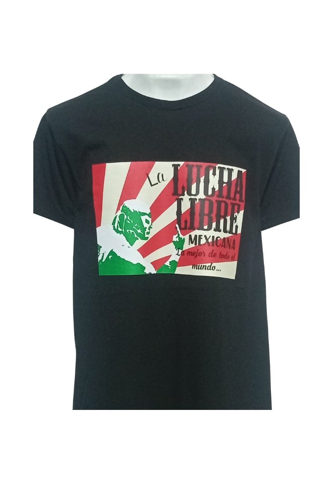 141 PLAYERA HOMBRE LUCHA LIBRE RAYOS - Imagen 1