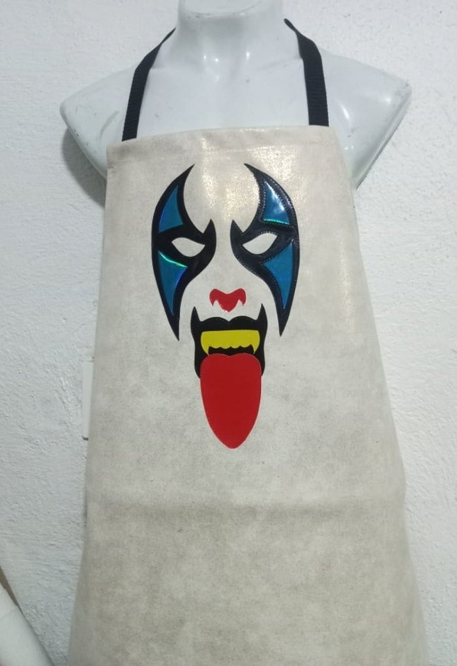 220 MANDIL MACARA PSYCHO CLOWN - Imagen 1