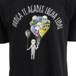 PLAYERA HOMBRE GLOBOS MASCARA